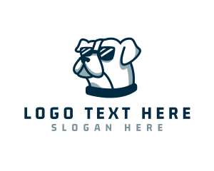 Cool - Dog Cool Shades logo design