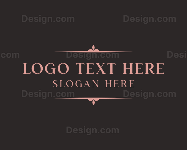 Feminine Border Business Logo