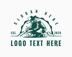Farmer Gardener Agriculture logo