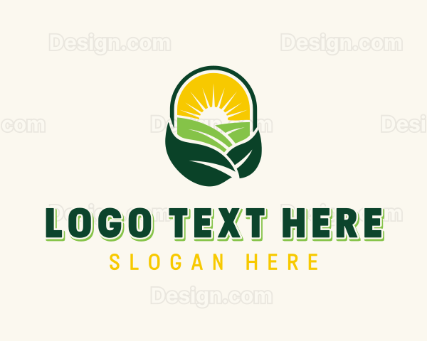 Gardener Agriculture Landscaping Logo