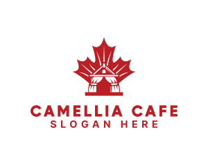 Red Canadian Gazeebo logo design