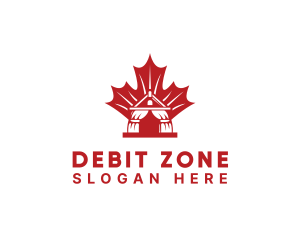 Red Canadian Gazeebo logo design