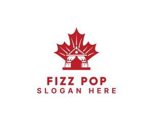 Red Canadian Gazeebo logo design