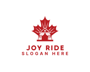 Red Canadian Gazeebo logo design