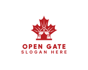 Red Canadian Gazeebo logo