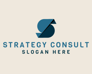 Finance Consultant Letter S logo design