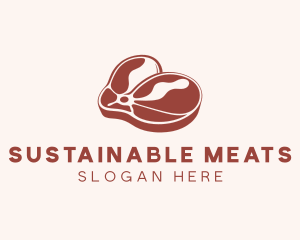 Beef Meat Steak logo