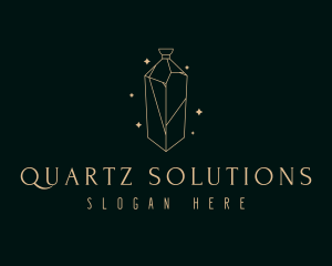 Crystal Perfume Bottle logo design