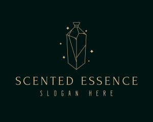 Crystal Perfume Bottle logo design