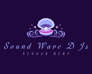 Ocean Pearl Clam logo design