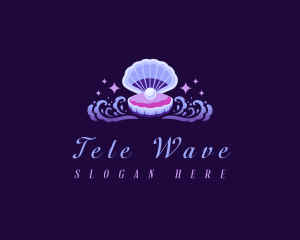 Ocean Pearl Clam logo design