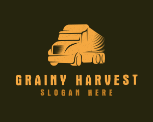 Commercial Truck Business logo design