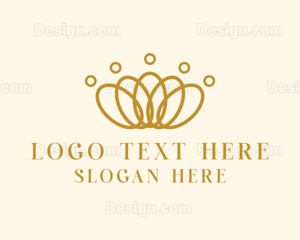 Elegant Ring Crown Logo