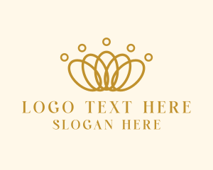 Crown - Elegant Ring Crown logo design