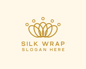 Elegant Ring Crown logo design