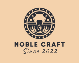 Craft Beer Pub logo design