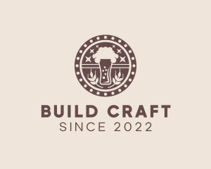 Craft Beer Pub logo design