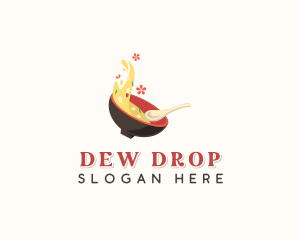 Asian Egg Drop Soup logo design