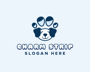 Paw Dog Puppy Logo