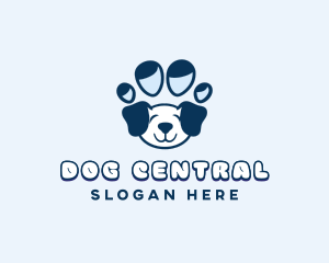 Paw Dog Puppy logo design