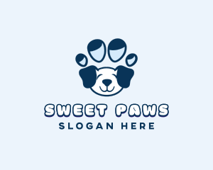 Paw Dog Puppy logo design