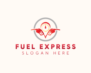 Gas Fuel Pump logo design