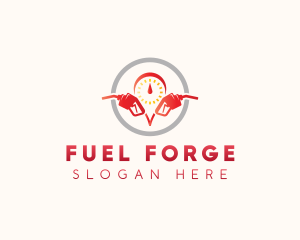 Gas Fuel Pump logo design