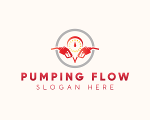 Gas Fuel Pump logo design