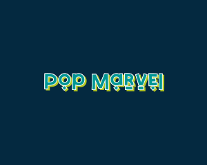 Cool Playful Pop Art logo design