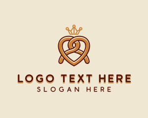 Delicious Pretzel Crown  logo