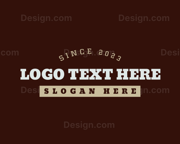 Urban Masculine Business Logo