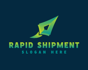 Freight Logistics Plane logo design