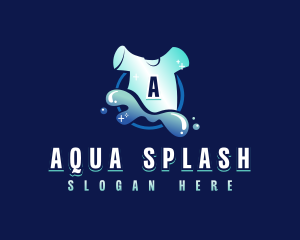 Tshirt Splash Laundry logo design