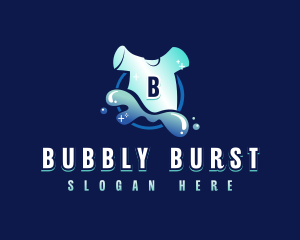 Tshirt Splash Laundry logo design