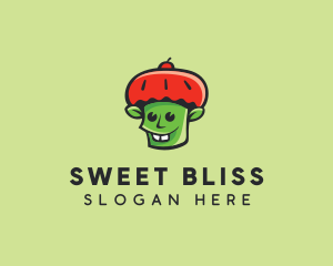 Goblin Cupcake Bake logo design