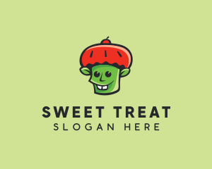 Goblin Cupcake Bake logo design