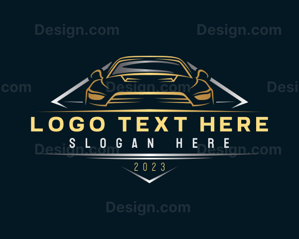 Racing Automobile Garage Logo