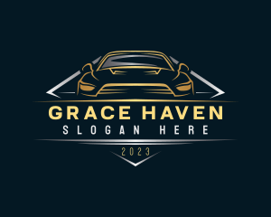 Racing Automobile Garage Logo