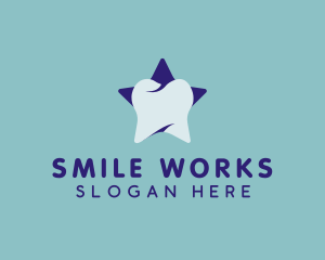 Star Tooth Dental Clinic logo design