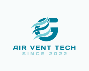 Air Ventilation Letter G logo