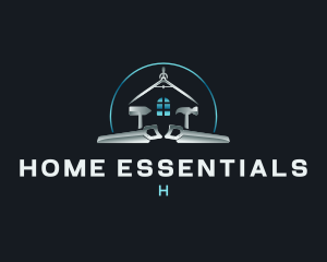 Home Construction Maintenance logo design