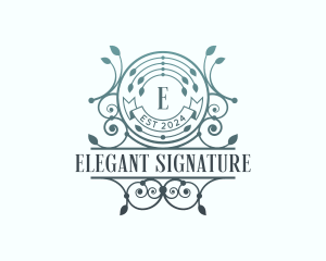 Elegant Wedding Styling logo design