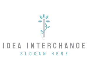 Spa Floral Letter I logo design