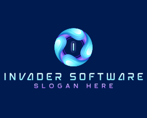 Software Technology Sphere logo design