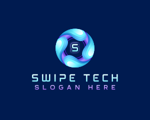 Software Technology Sphere logo design