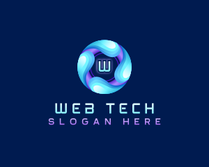 Software Technology Sphere logo design