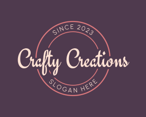 Crafty Boutique Store logo design