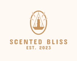 Wax Scented Candle  logo design