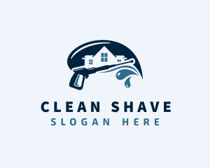 House Cleaning Pressure Washer logo design