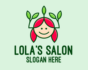 Kid Organic Salon logo design